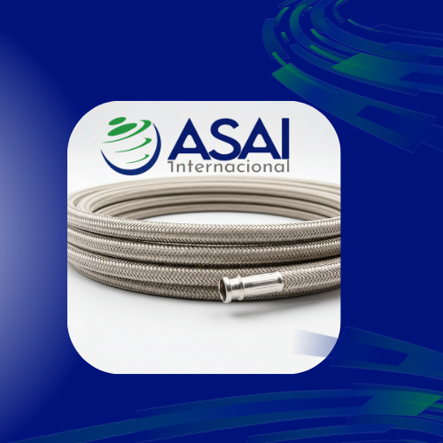 Materiales de PTFE en mangueras y conexiones ASAI
